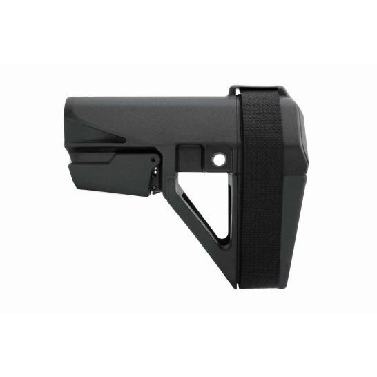 SB Tactical SBA5 5-Position Adjustable Pistol Brace, Black