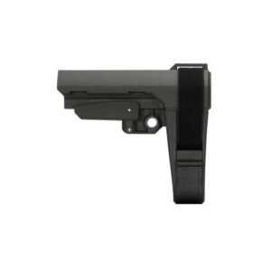 SB Tactical SBA3 5-Position Adjustable Pistol Stabilizing Brace Stealth Gray